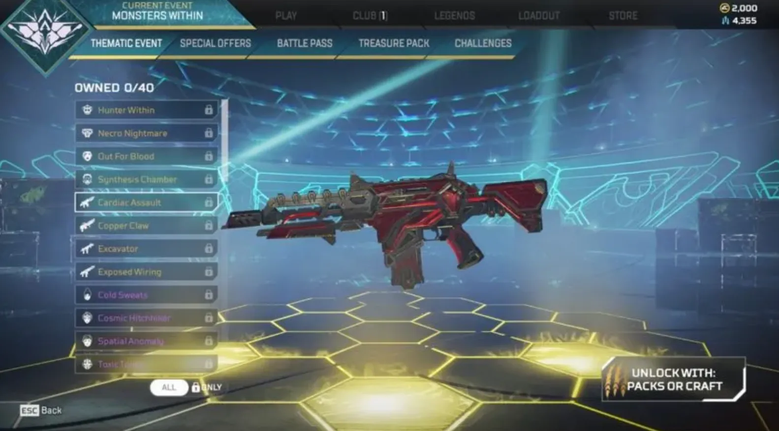 Cardiac Assault apex legends